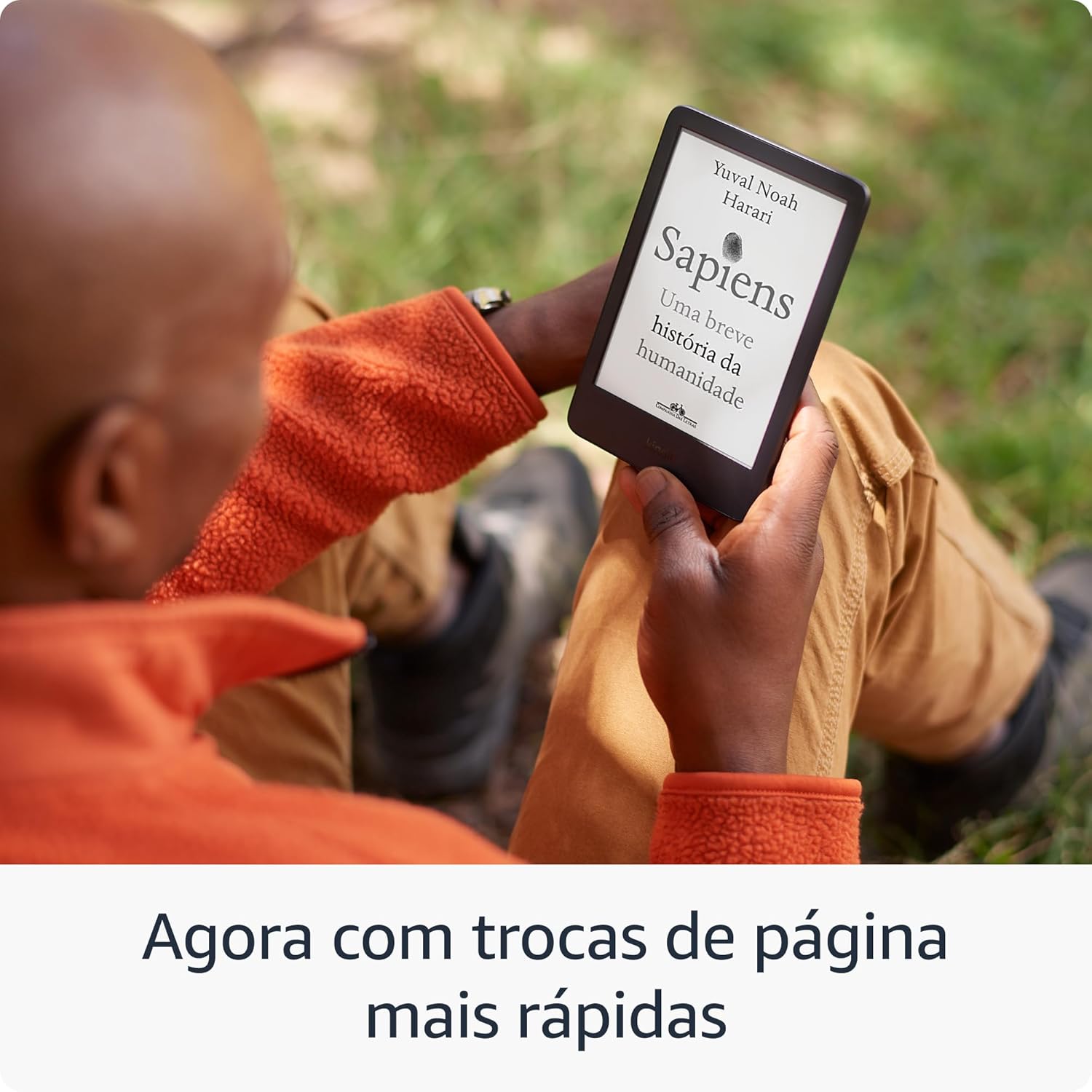 Kindle (16 GB – modelo 2024) – Leve e compacto, com tela antirreflexo, trocas de página mais rápidas, luz frontal ajustável e bateria de longa duração – Cor Verde