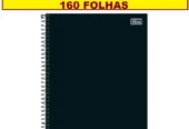 Caderno Tilibra Universitário 10 Matérias Zip – Caderno Espiral, Capa Dura, 160 Folhas