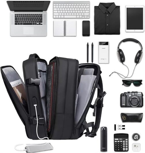 Mochila Escolar Viagem e Notebook Impermeável Reforçada Cabo USB