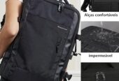 Mochila Escolar Viagem e Notebook Impermeável Reforçada Cabo USB